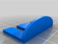 Ender 3 Filament Holder Spacer by AdamNCNN