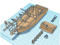 Quints Boat (from JAWS movie) by Anthsorr