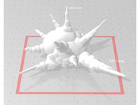 Explosion Action Effect part -3D printing model- by ilovegmrgm79