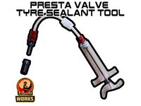 Presta Valve tyre sealant tool by Untangle