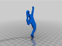 Tennis Serve Keychain by RambaMamba