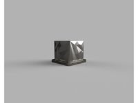 Polygon Flower Pot with Coaster by tobwil