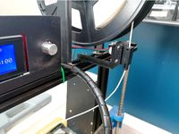 Filament guide w/ filament sensor for 2020 aluminium beam by eried
