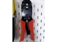 RJ11/RJ45 crimping tool holder for IKEA SKADIS by tilkpl