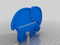 Elephant (Tooth-paste squeezer) by Pecorjunior