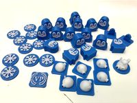 Royaumes des Neiges - Root Meeple Token by Hanibalecter