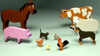 Meeple Farm Animals Pack