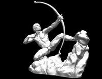 hercules with arrow