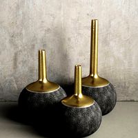 BOYAN POTTERY Long Neck Vases