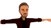PewDiePie Cartoon Model