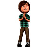 Rigged Cartoon Boy 2