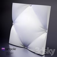 3d plaster panel Ampir from Artpole