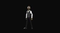 Cartoon Human Malu Character