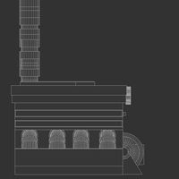 The Sewage Plant-Low Poly 3d model Low-poly