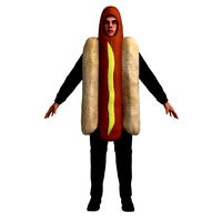 Hotdog Suit (Not Rigged)