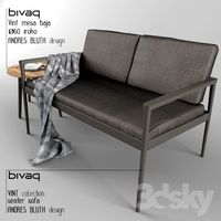 Vint 2 seater sofa
