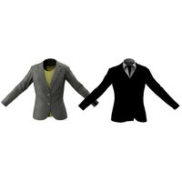 Women Suit Jackets 3D Models Collection