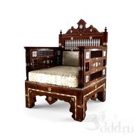 Arabesque armchair