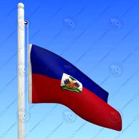 Flag of Haiti - Animated LOOP