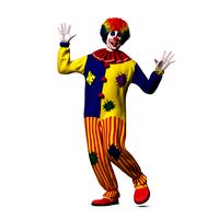Adult Clown Suit Dancing Pose Fur