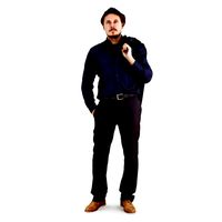 Man Suit Standing
