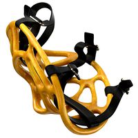 Ice Hockey Goalie Mask Pretzel Laying(1)