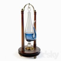 Barometer Authentic Models Tabletop Weather Glass