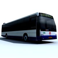 Low poly bus 08