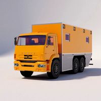 Mobile laboratory of technical assistance on chassis KAMAZ 43118-3078-46