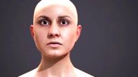 Realistic Human Body - Basic Rig - LOD1024 - 193FBody