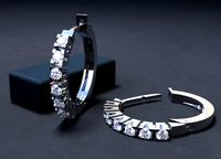 earrings with diamonds
