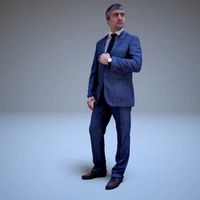 businessman looking away