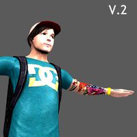 Skater Male Character