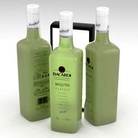 Alcohol Bottle Bacardi 700ml