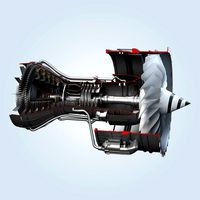 Jet Engine Cutaway