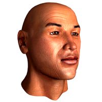 Middle-Age Man Face