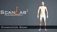 Realistic Human Man Scan and Rig - 040MBody 1024
