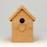 Bird wooden house shelter 22