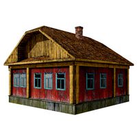 Abandoned Wooden House 4