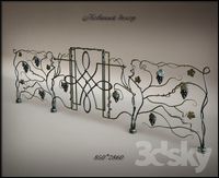 Wrought-iron decor