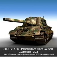 SD.KFZ 186 Jagdtiger - 323