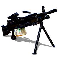 M249 Machine Gun