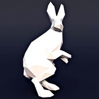 Hare Low Poly