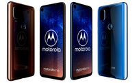 Motorola One Vision Bronze gradient And Sapphire gradient