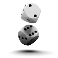 Dice white