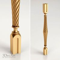 Baluster 3D model | Bl_003