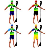 Kayak Canoe Athletes