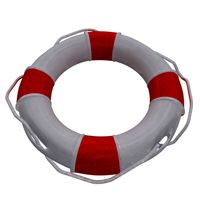 white lifebuoy