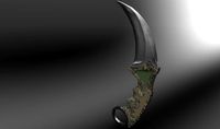 Karambit Knife Military Style