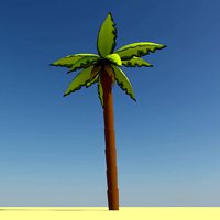 Cartoon Palm Tree